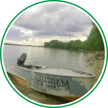 аренда моторной лодки для прогулок и рыбалки